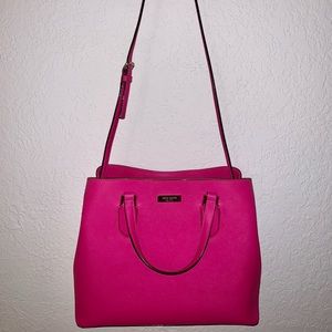 Hot pink Kate Spade purse